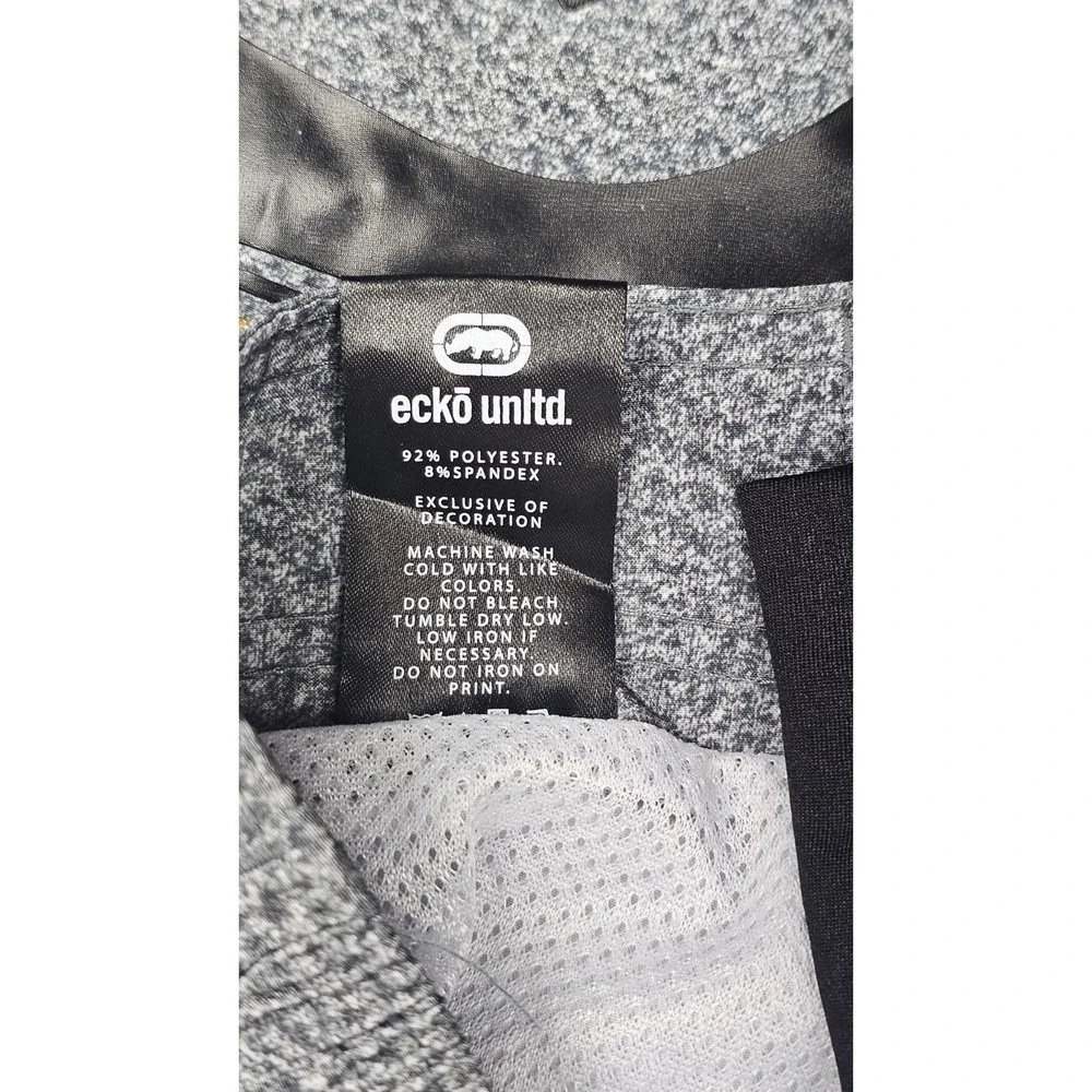 Ecko UNLTD Board Shorts Mens Small Gray Y2K‎ Surfing Swim Trunks Beach Vacation